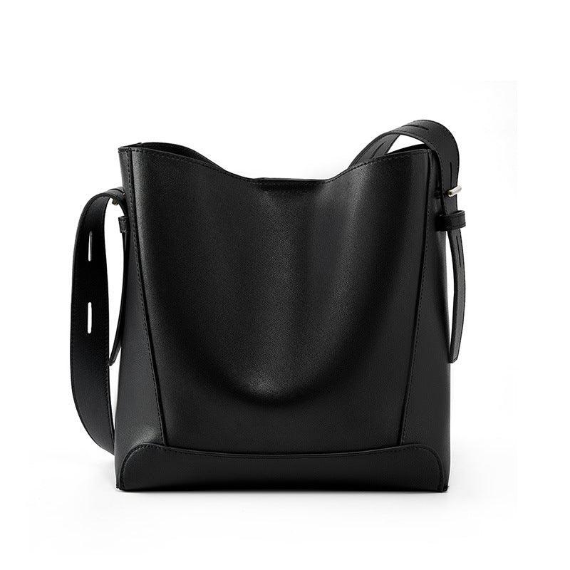 Marlow Genuine Leather Bucket Bag