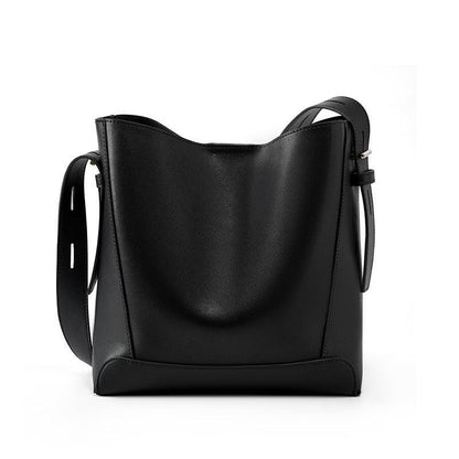 Marlow Genuine Leather Bucket Bag