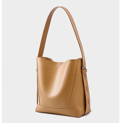 Marlow Genuine Leather Bucket Bag