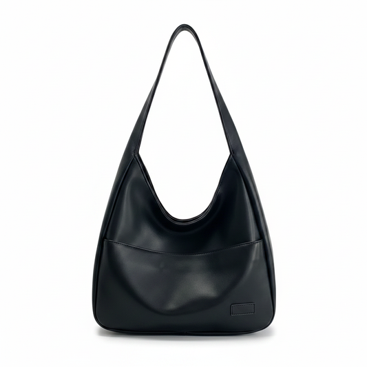 Black Hobo Bag Product Shot