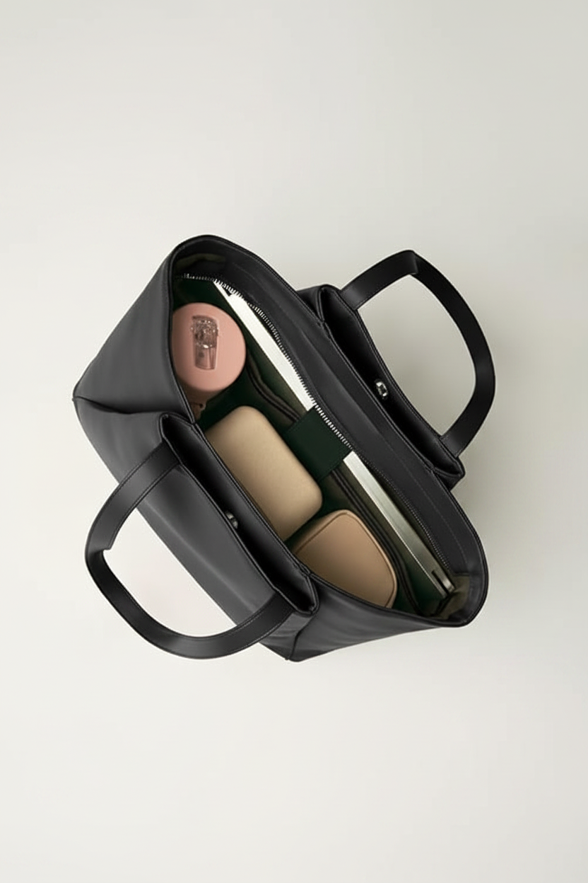Premium Black Tote Bag